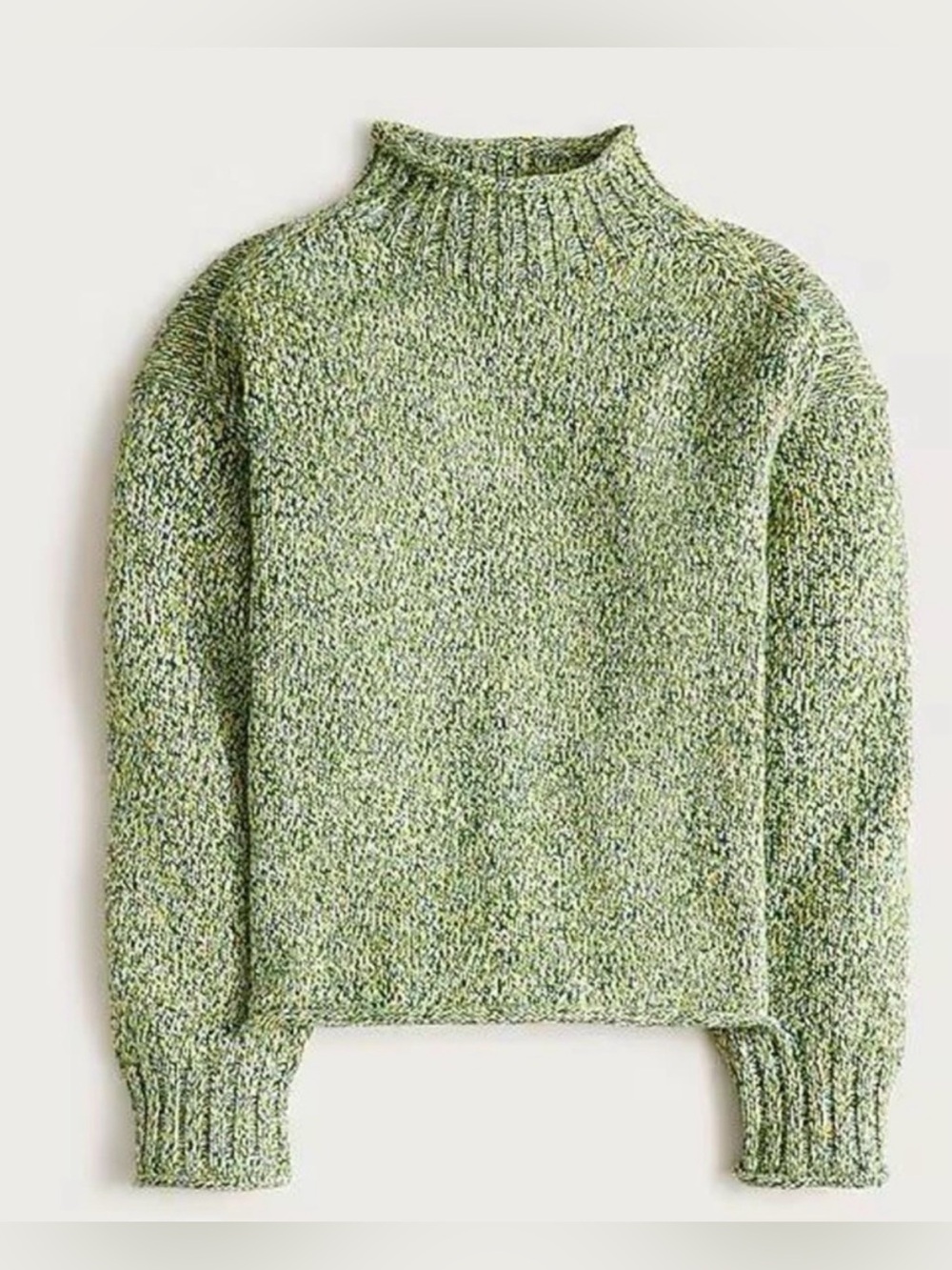 NWT J. Crew Marled 2025 Rollneck Sweater